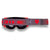 Fox Racing Main Interfere Smoke Goggles Fluorescent Red