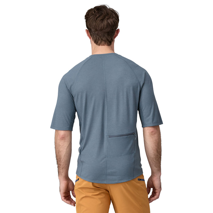 Patagonia Capilene Cool Trail Bike Henley Utility Blue