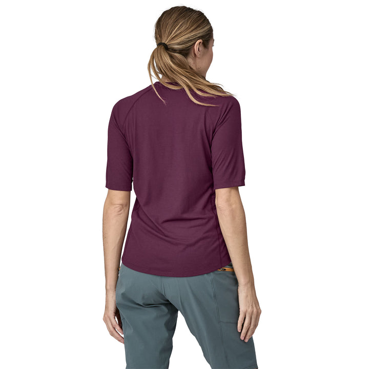 Patagonia Capilene Cool Trail Bike Henley - Women's Night Plum