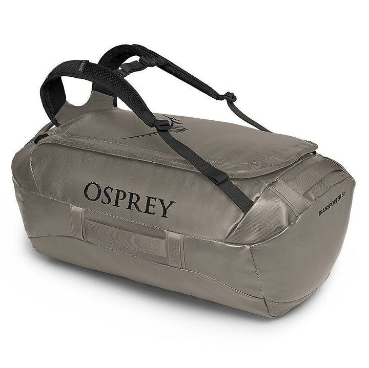 Osprey Transporter 65 Duffle Bag Tan Concrete