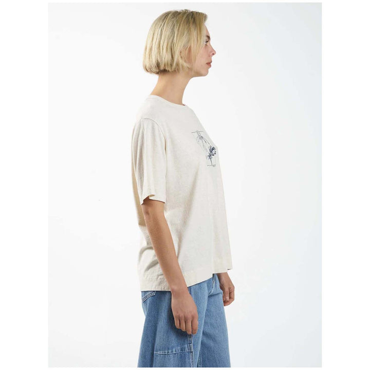 Thrills Experience Hemp Box T-Shirt - Women's Unbleached