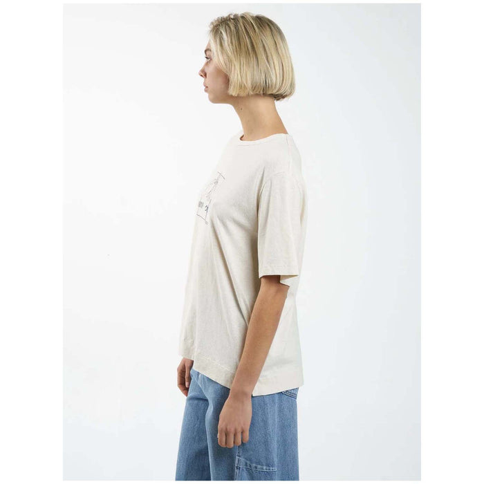 Thrills Experience Hemp Box T-Shirt - Women's Unbleached