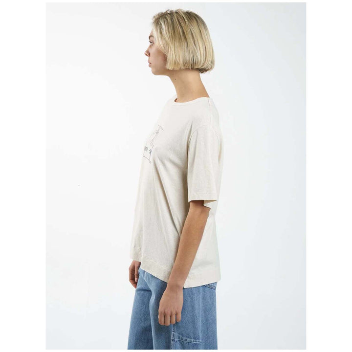 Thrills Experience Hemp Box T-Shirt - Women's Unbleached