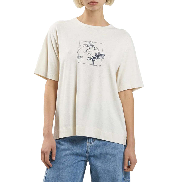 Thrills Experience Hemp Box T-Shirt - Women's Unbleached