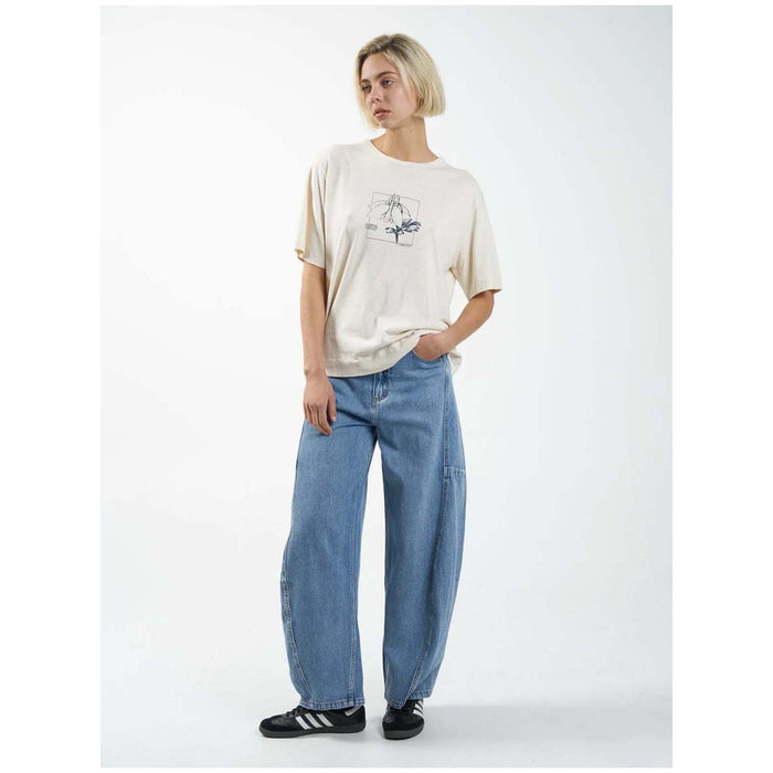 Thrills Experience Hemp Box T-Shirt - Women's Unbleached
