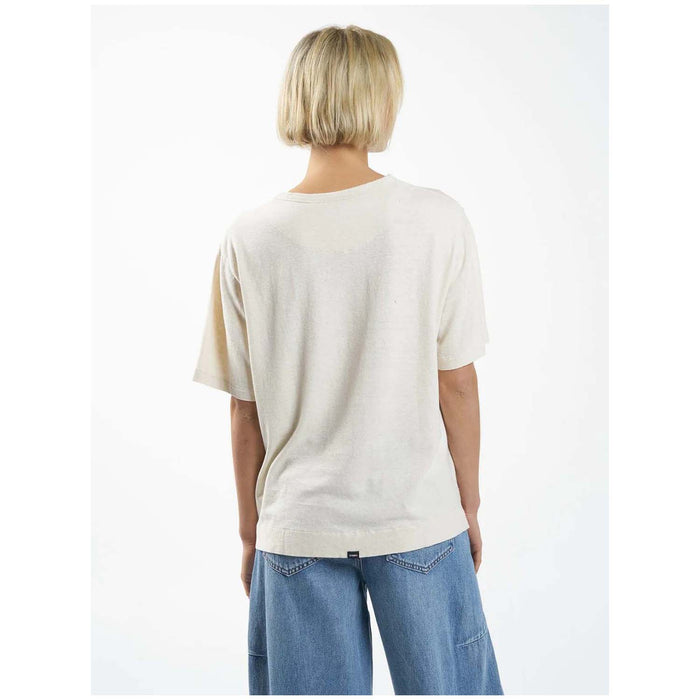 Thrills Experience Hemp Box T-Shirt - Women's Unbleached