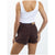Thrills Erica Clean Hem Shorts - Women's Chocolate Plum