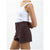 Thrills Erica Clean Hem Shorts - Women's Chocolate Plum