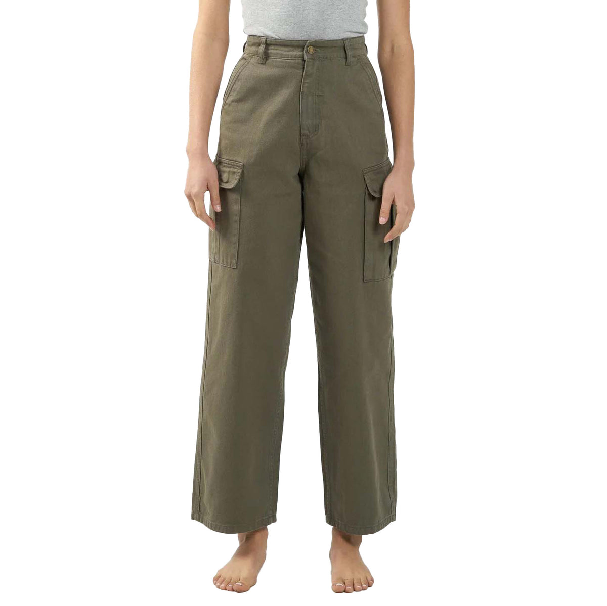 Thrills Union Baggy Pants - Women's Mild Army