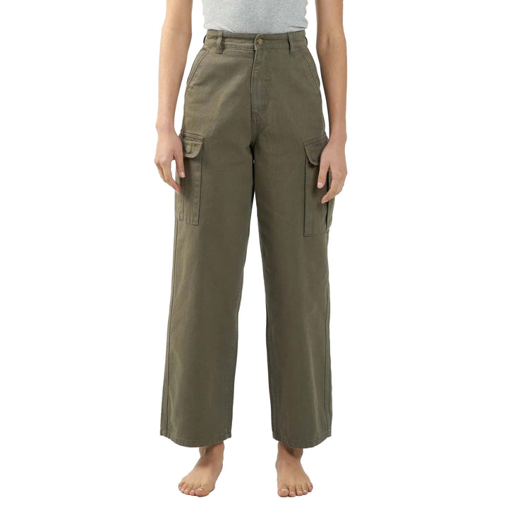 Thrills Union Baggy Pants - Women's Mild Army