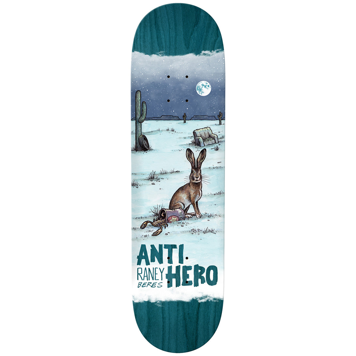 Anti Hero Raney Desertscapes 9.0 Skateboard Deck