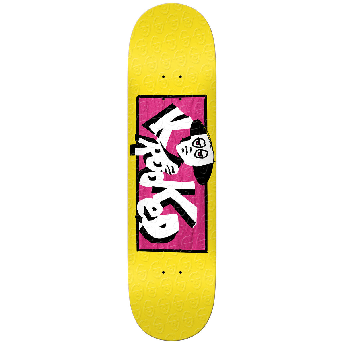 Krooked Team Incognito Embossed 8.25 Skateboard Deck