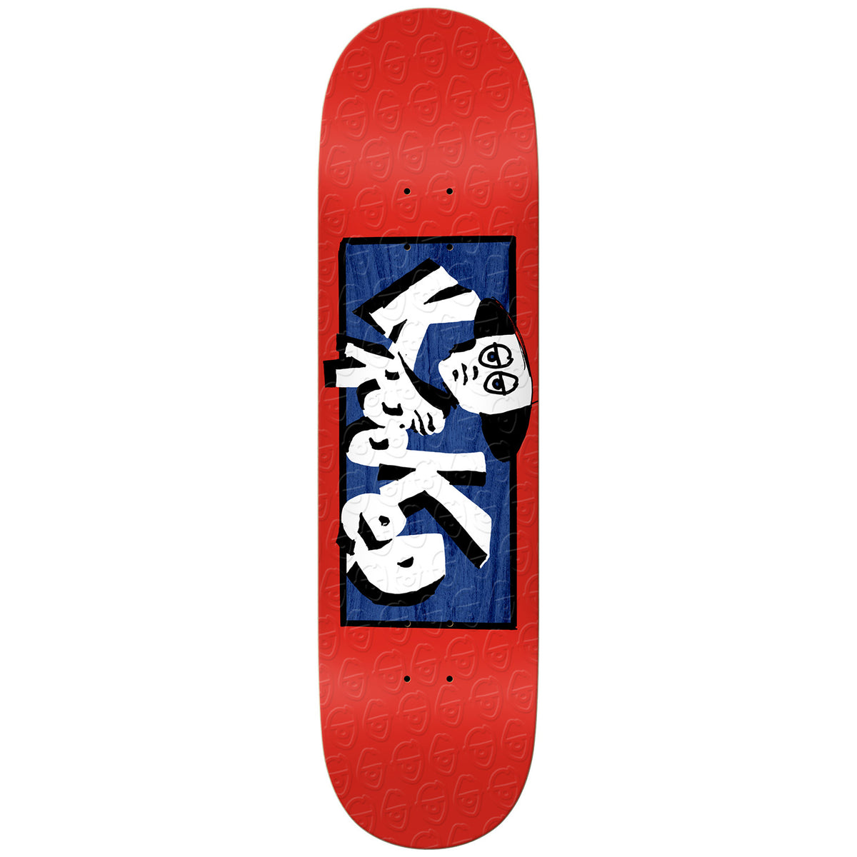 Krooked Team Incognito Embossed 8.38 Skateboard Deck