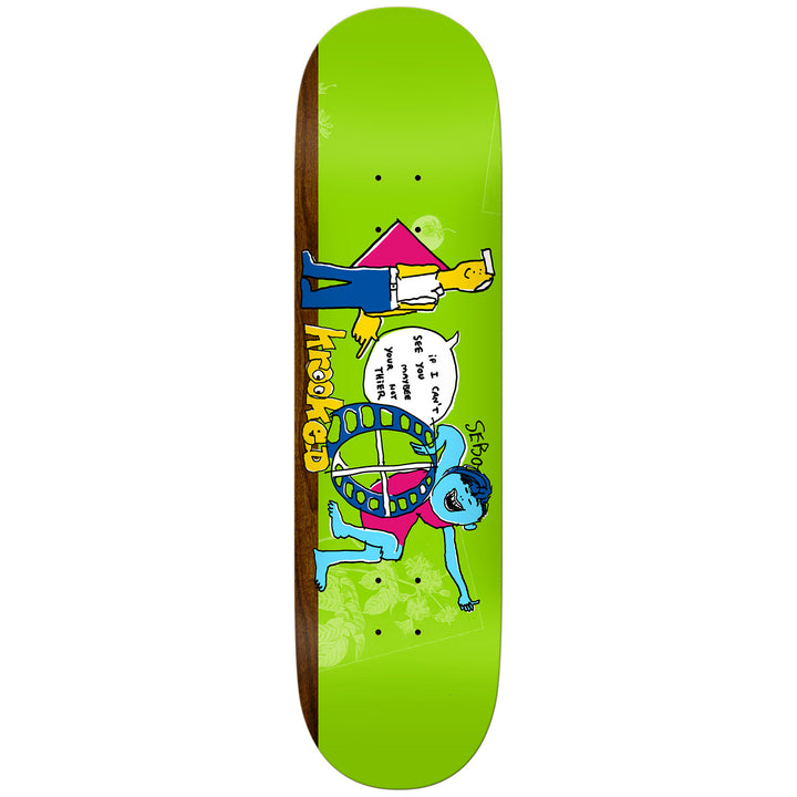 Krooked Sebo Not Their 8.5 Skateboard Deck