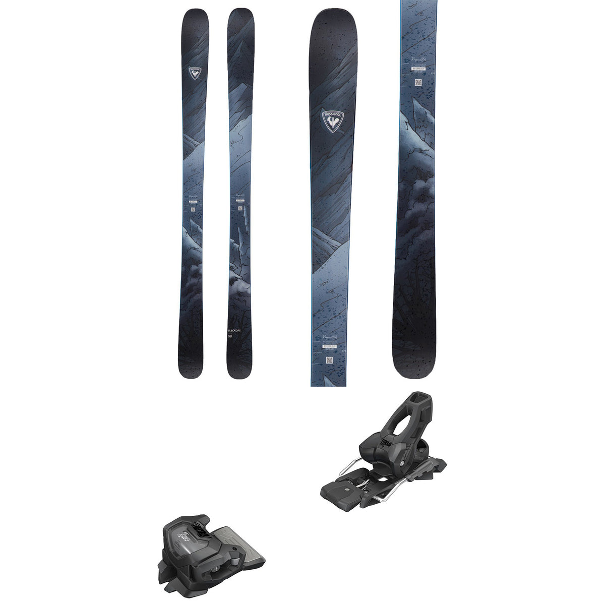 Rossignol Black Ops 98 Skis + Tyrolia Attack 11 GW Ski Bindings - Women's