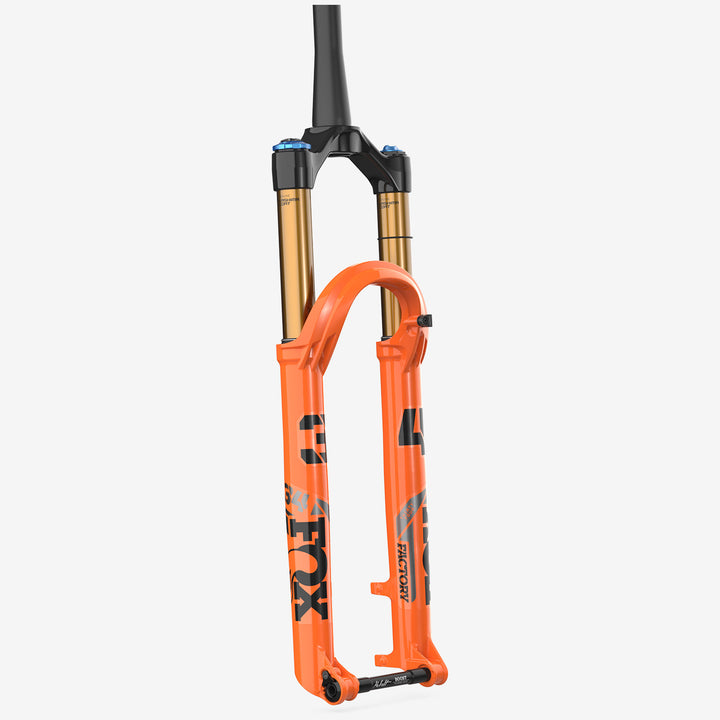 Fox Shox 34 Float Factory GRIP X Fork - 29" Shiny Orange, Black/Clear