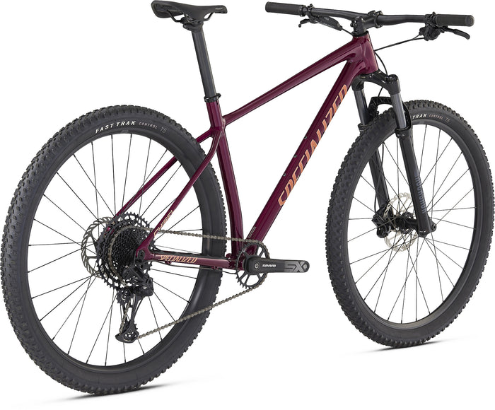 Specialized Chisel Complete Mountain Bike 2024 Gloss Maroon/Ice Papaya
