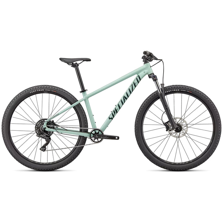 Specialized Rockhopper Comp 27.5 Complete Mountain Bike 2024 Gloss CA White Sage/Satin Forest Green