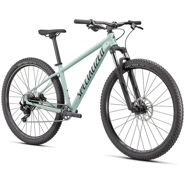 Specialized Rockhopper Comp 27.5 Complete Mountain Bike 2024 Gloss CA White Sage/Satin Forest Green