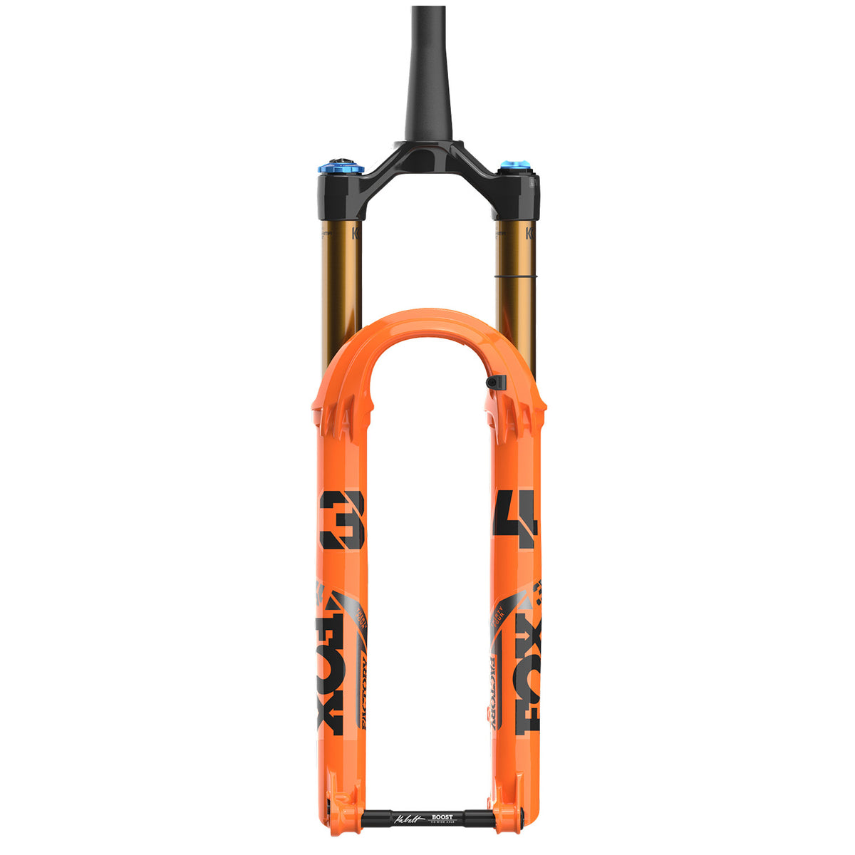 Fox Shox 34 Float Factory GRIP X Fork - 29" Shiny Orange, Black/Clear