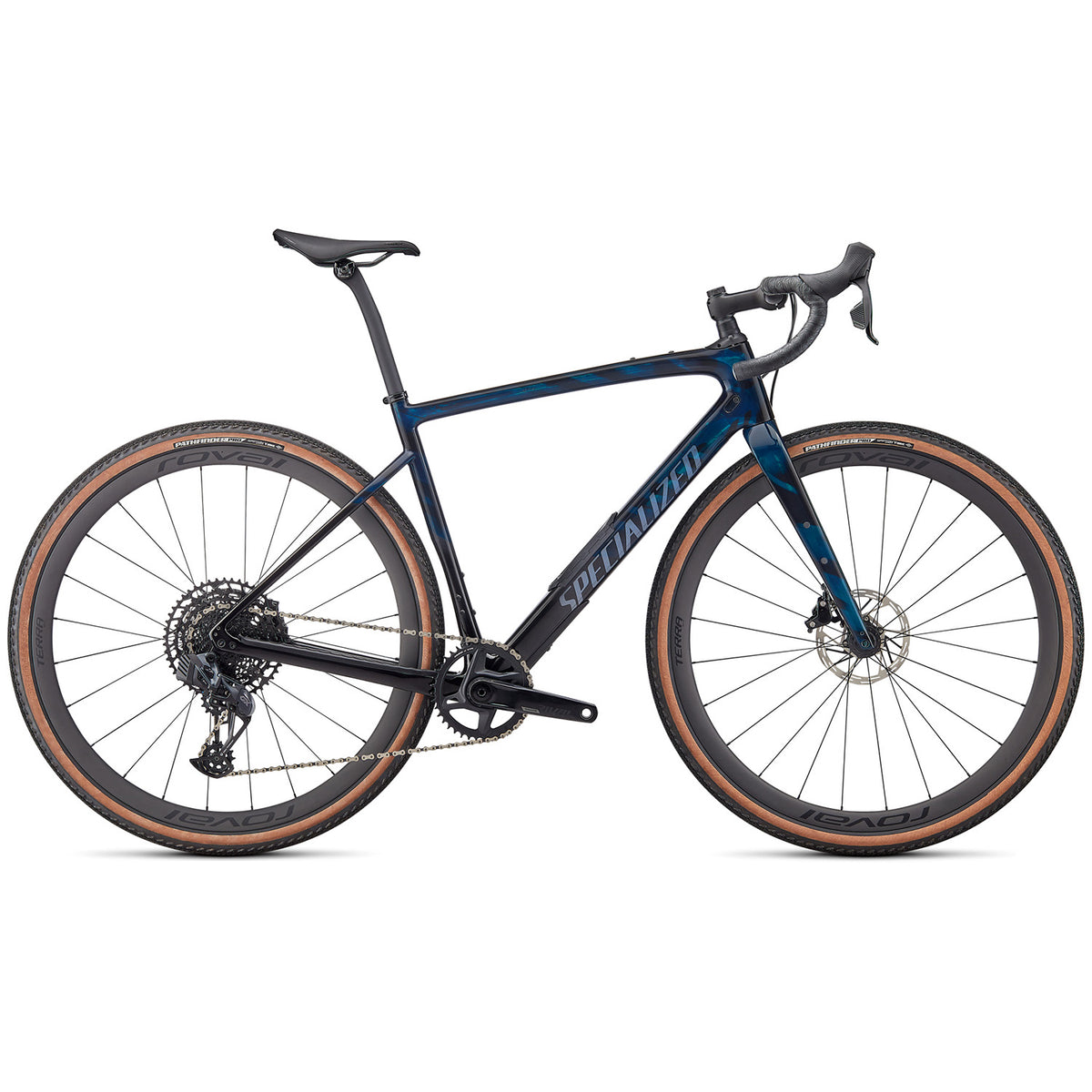 Specialized Diverge Expert Carbon Complete Bike 2022 Gloss Teal/Carbon/Limestone/Wild