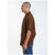 Thrills Minimal Thrills Seersucker Short-Sleeve Shirt - Men's Chestnut