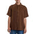 Thrills Minimal Thrills Seersucker Short-Sleeve Shirt - Men's Chestnut