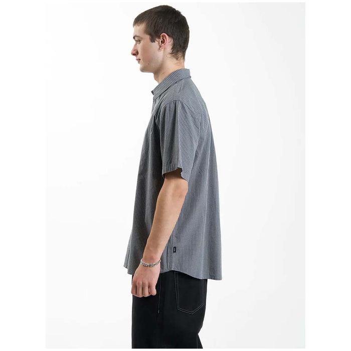 Thrills Cortex Short-Sleeve Shirt - Men's Army Blue