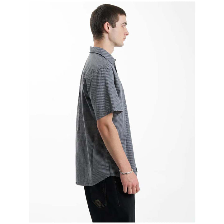 Thrills Cortex Short-Sleeve Shirt - Men's Army Blue