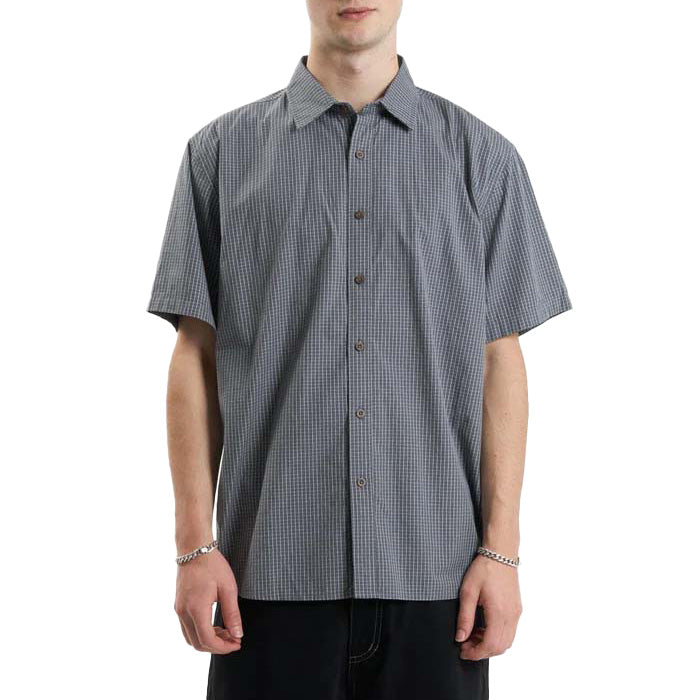 Thrills Cortex Short-Sleeve Shirt - Men's Army Blue