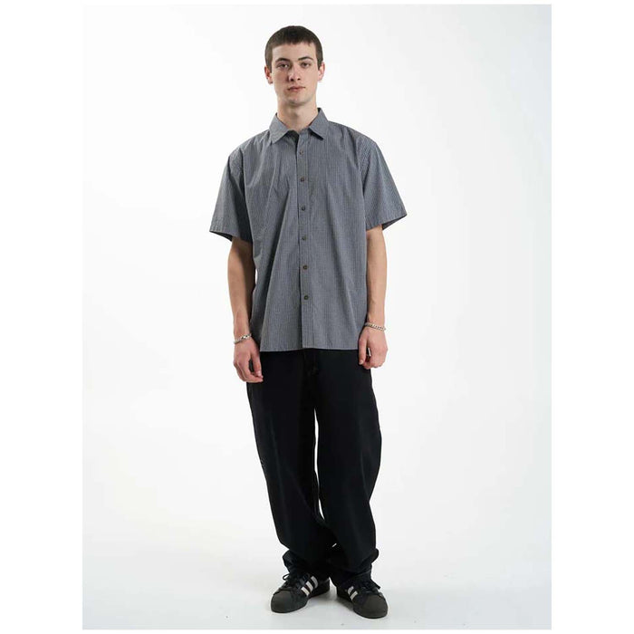 Thrills Cortex Short-Sleeve Shirt - Men's Army Blue