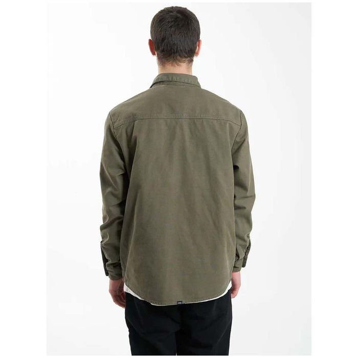Thrills Issued Overshirt - Men's Mild Army