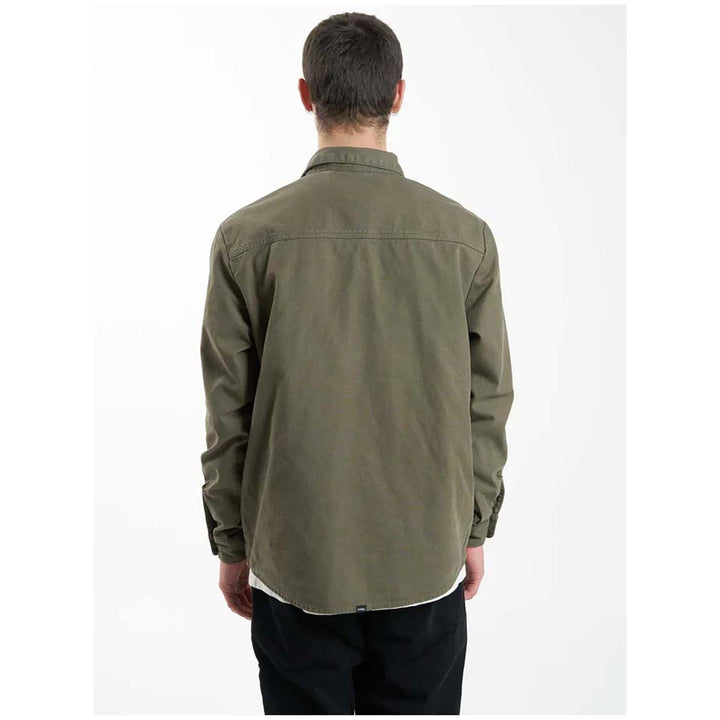 Thrills Issued Overshirt - Men's Mild Army