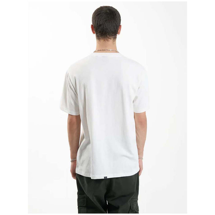 Thrills Spectral Merch Fit T-Shirt - Men's Dirty White
