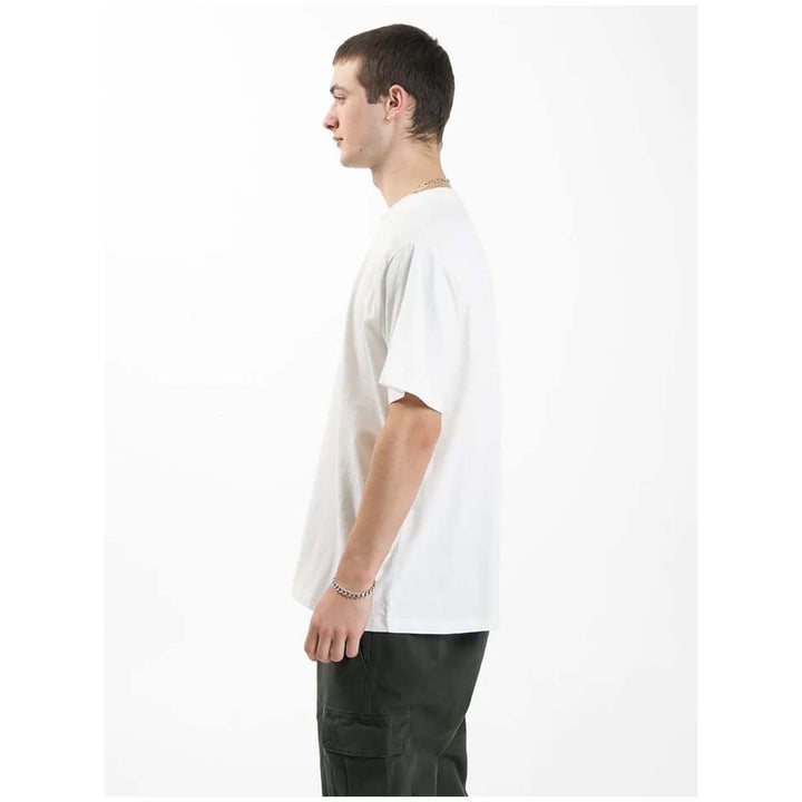 Thrills Spectral Merch Fit T-Shirt - Men's Dirty White
