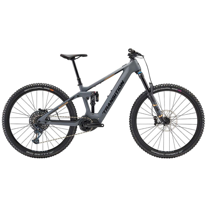 Transition Repeater Carbon GX E-Mountain Bike 2024 Gunmetal Grey