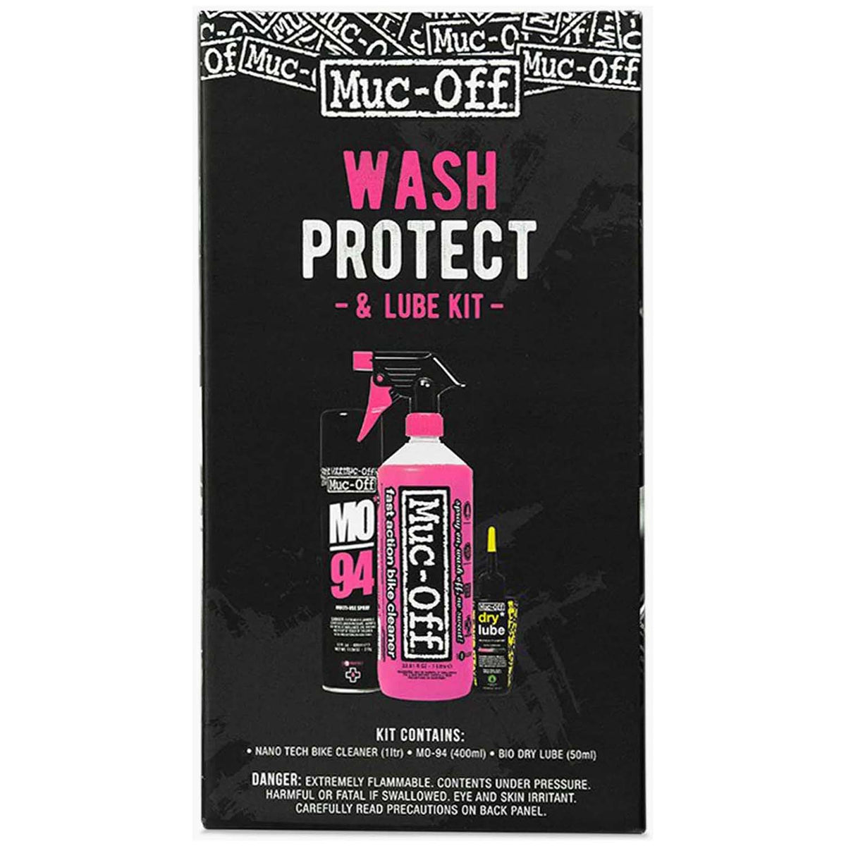 Muc-Off Wash, Protect and Lube Kit