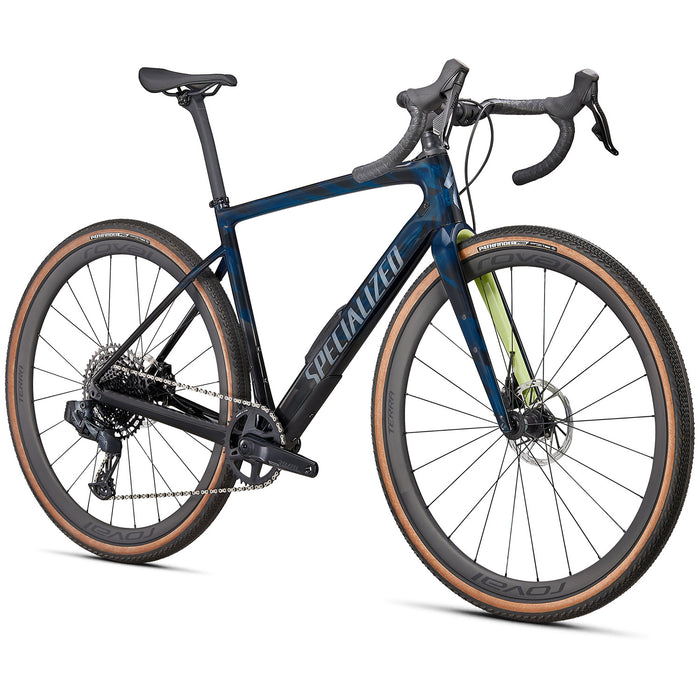 Specialized Diverge Expert Carbon Complete Bike 2022 Gloss Teal/Carbon/Limestone/Wild