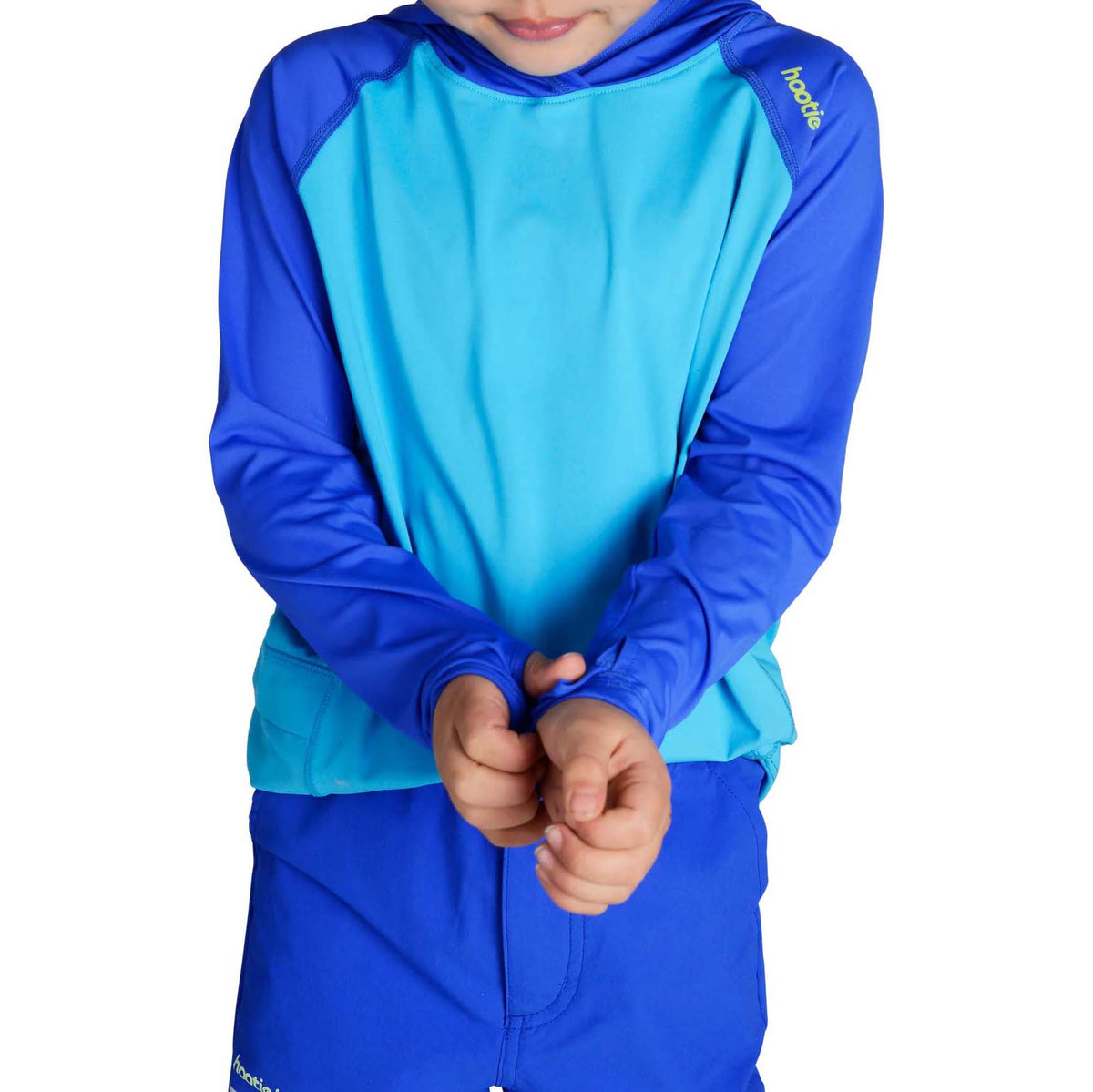 Hootie Hoo Georgie Sun Hoodie - Kids' Vivid Blue/Cyan