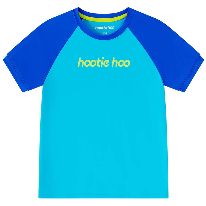 Hootie Hoo Georgie Sun Tee - Kids' Vivid Blue/Cyan