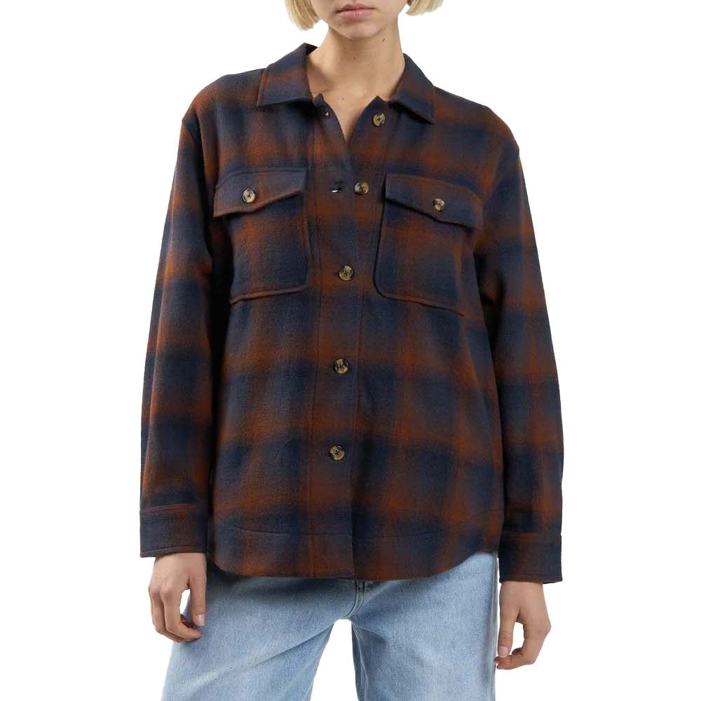 Thrills Barrio Overshirt - Women's Midnight Blue