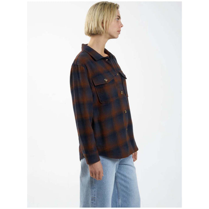 Thrills Barrio Overshirt - Women's Midnight Blue