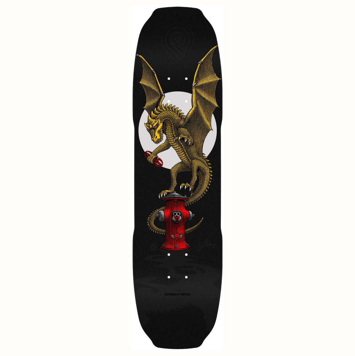 Powell Peralta Andy Anderson Vajra Black 8.4 Skateboard Deck