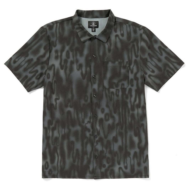 Volcom Ridgestone Short-Sleeve Shirt - Men's Asphalt Black