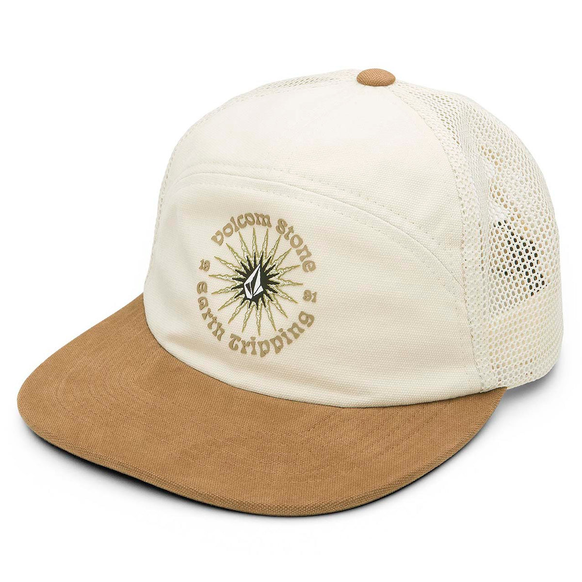 Volcom Earth Tripper Camper Adjustable Hat Fog
