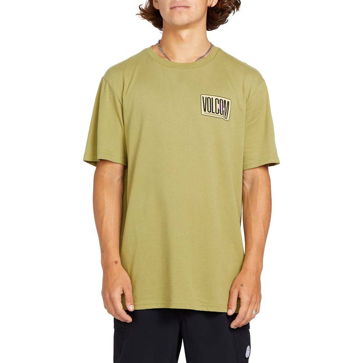 Volcom Peripheral Tech Short-Sleeve Tee Vintage Green