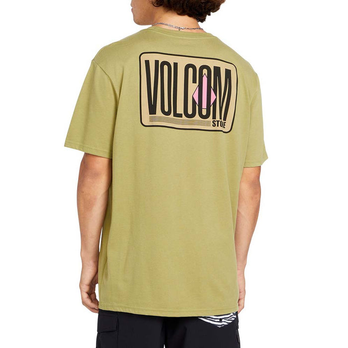 Volcom Peripheral Tech Short-Sleeve Tee Vintage Green
