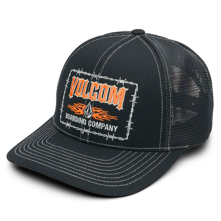Volcom Barb Stone Trucker Hat Black