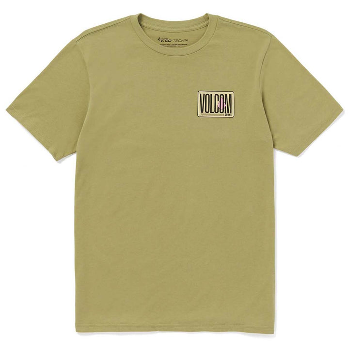 Volcom Peripheral Tech Short-Sleeve Tee Vintage Green