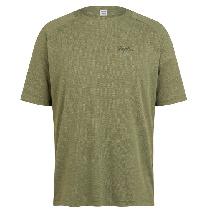 Rapha Trail Technical T-Shirt Winter Moss/Deep Depths